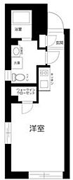 ＥＳＧｒａｎｄｅ文京白山 3階ワンルームの間取り