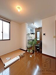 ひまわりハイツ 1階2DKのリビング/ダイニング