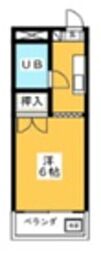 間取図画像 1K