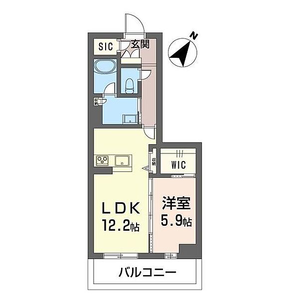 シモン　ミソノ　イースト 00405｜埼玉県さいたま市緑区美園４丁目(賃貸マンション1LDK・4階・50.02㎡)の写真 その2