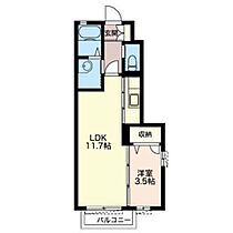 メルシーメゾン 00101 ｜ 茨城県水戸市堀町2109-1（賃貸アパート1LDK・1階・36.75㎡） その2