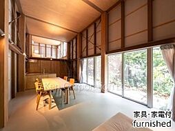 上野桜木の立体長屋Ａ棟 1SLDKのリビング/ダイニング