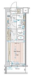 ブライズ中野江古田 1Kの間取図画像