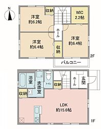 アルページュ上北台 3LDKの間取り