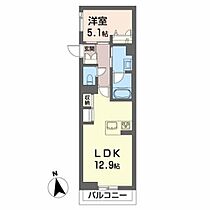 ブランシオン神明 203 ｜ 福島県郡山市神明町1-9（賃貸アパート1LDK・2階・44.83㎡） その2