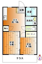 京王線 聖蹟桜ヶ丘駅 徒歩14分 2階/-