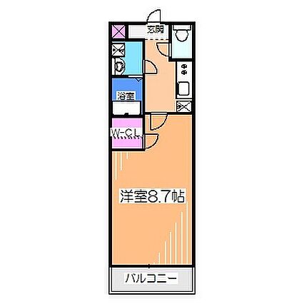 クレール白鷺_間取り_0
