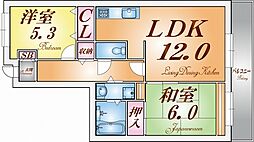 シティ南落合 4階