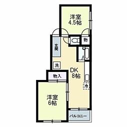 ハイツ富士 2階