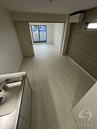 JR片町線(学研都市線) 四条畷駅 徒歩10分の賃貸アパート 2階1LDKのリビング/ダイニング