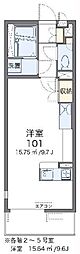 マリアライト ワンルームの間取図画像