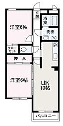 30THスクエア 2LDKの間取図画像