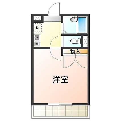 レオパレスコカド２_間取り_0