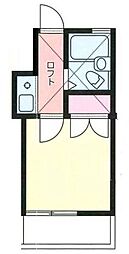 カレッジスペース21 1Kの間取図画像
