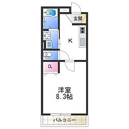 クローバーハイツ鷹合 3階