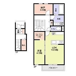 間取図画像 1SLDK