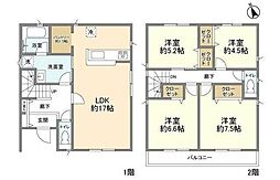 Kolet四街道#05 1階4LDKの間取り