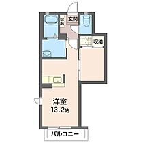 プリムローズ 00105 ｜ 群馬県伊勢崎市田部井町３丁目2021-1（賃貸アパート1R・1階・34.00㎡） その2