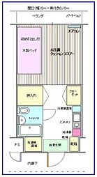 ラフィーネ学生マンション 2階