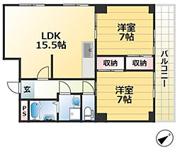 リッチウォーク大倉山 4階