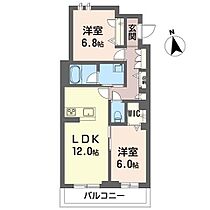 アムール　アドニス 00101 ｜ 埼玉県新座市北野２丁目106-79、-52、-6（賃貸マンション2LDK・1階・62.55㎡） その2