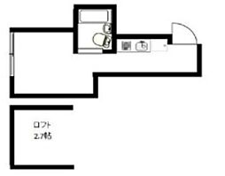 myplan中野上高田 ワンルームの間取図画像