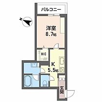 シャーメゾン　リバーサイド A0201 ｜ 熊本県熊本市中央区本荘５丁目1-13（賃貸マンション1K・2階・36.50㎡） その2