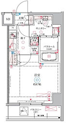 CREVISTA中野新橋2 1Kの間取図画像