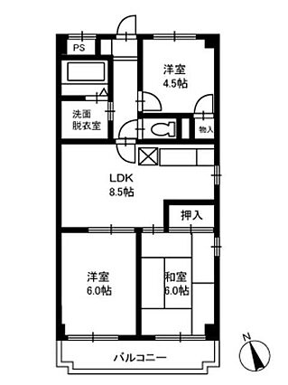 サンライズ田園_間取り_0