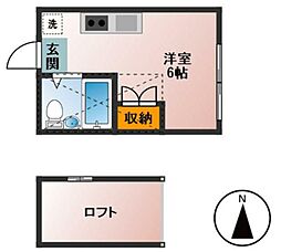 間取図画像 ワンルーム