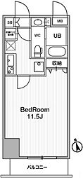URBANFLATSIkebukuroPremium 1Kの間取図画像