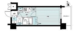 トーシンフェニックス芝アストラーレ 1Kの間取図画像