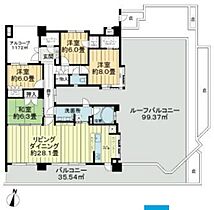 レクセルはるひ野フォレスタ 710 ｜ 神奈川県川崎市麻生区はるひ野１丁目11-1（賃貸マンション4LDK・7階・126.48㎡） その2