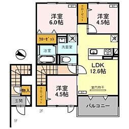 間取図画像 3LDK