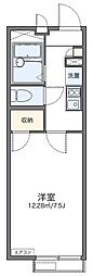 あづま坂 1Kの間取図画像