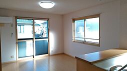 JR横浜線 長津田駅 徒歩7分の賃貸アパート 1階1LDKのリビング/ダイニング