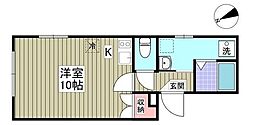 PremiumHills大森 ワンルームの間取図画像