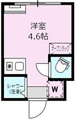 アーバンプレイス中野東 ワンルームの間取図画像