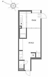 GRANPASEO目黒大塚山 1LDKの間取図画像