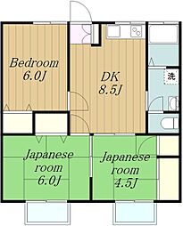 カワイハイツ 1階/101