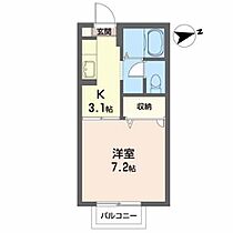 フラットＫI 101 ｜ 福島県白河市新白河２丁目30-5（賃貸アパート1K・1階・24.50㎡） その2