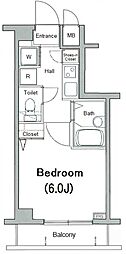 ガラ・ステージ高円寺 1Kの間取図画像