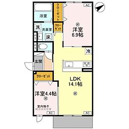 パサログランデ鳳西町 1階