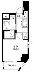 Verona門前仲町 1Kの間取図画像