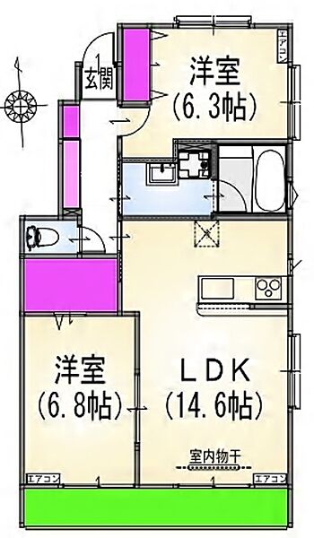 画像2:間取図