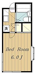 BRIGHTHILLS 1Kの間取図画像