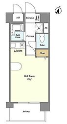 アプリーレ藤が丘 1Kの間取図画像
