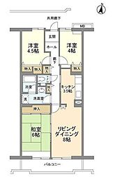 間取図画像 3LDK