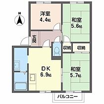 エピーメロン A201 ｜ 奈良県天理市柳本町861-1（賃貸アパート3DK・2階・52.00㎡） その2