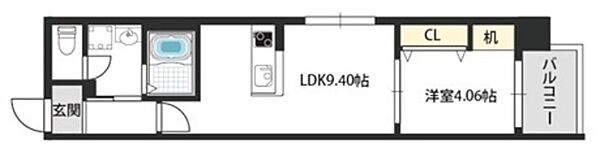 V-GRACE　AKAGAWA ｜大阪府大阪市旭区赤川１丁目(賃貸マンション1LDK・6階・34.59㎡)の写真 その2